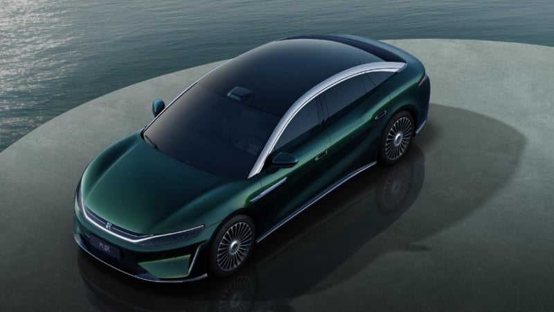 BYD Da Han передняя часть