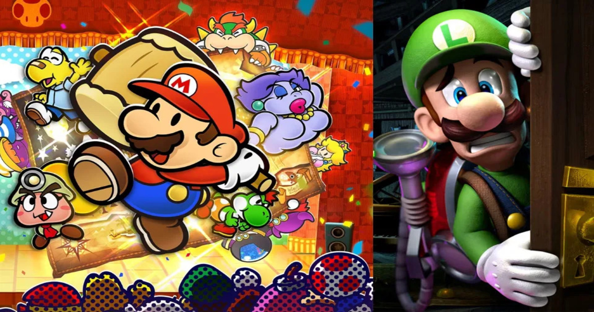 Nintendo enthüllt Veröffentlichungstermine für Paper Mario: The Thousand-Year Door und Luigi's Mansion 2 HD für Switch