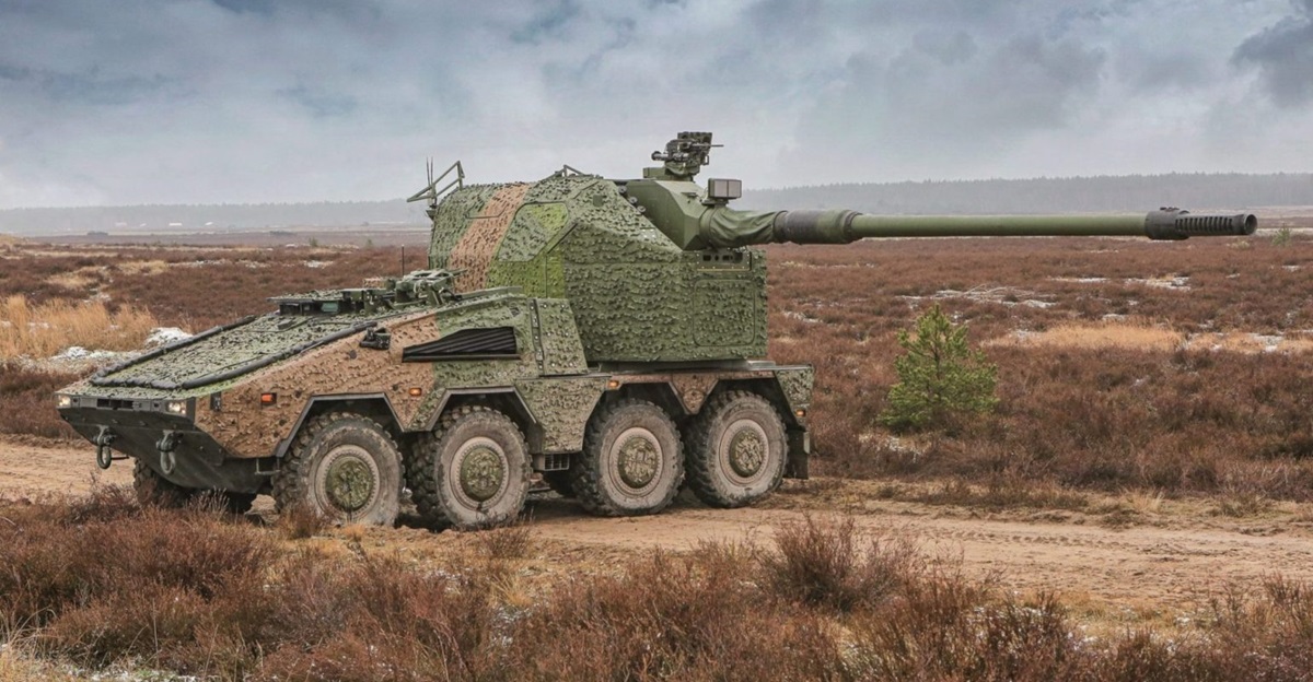 Збройні сили Німеччини замовлять партію колісних гаубиць RCH 155