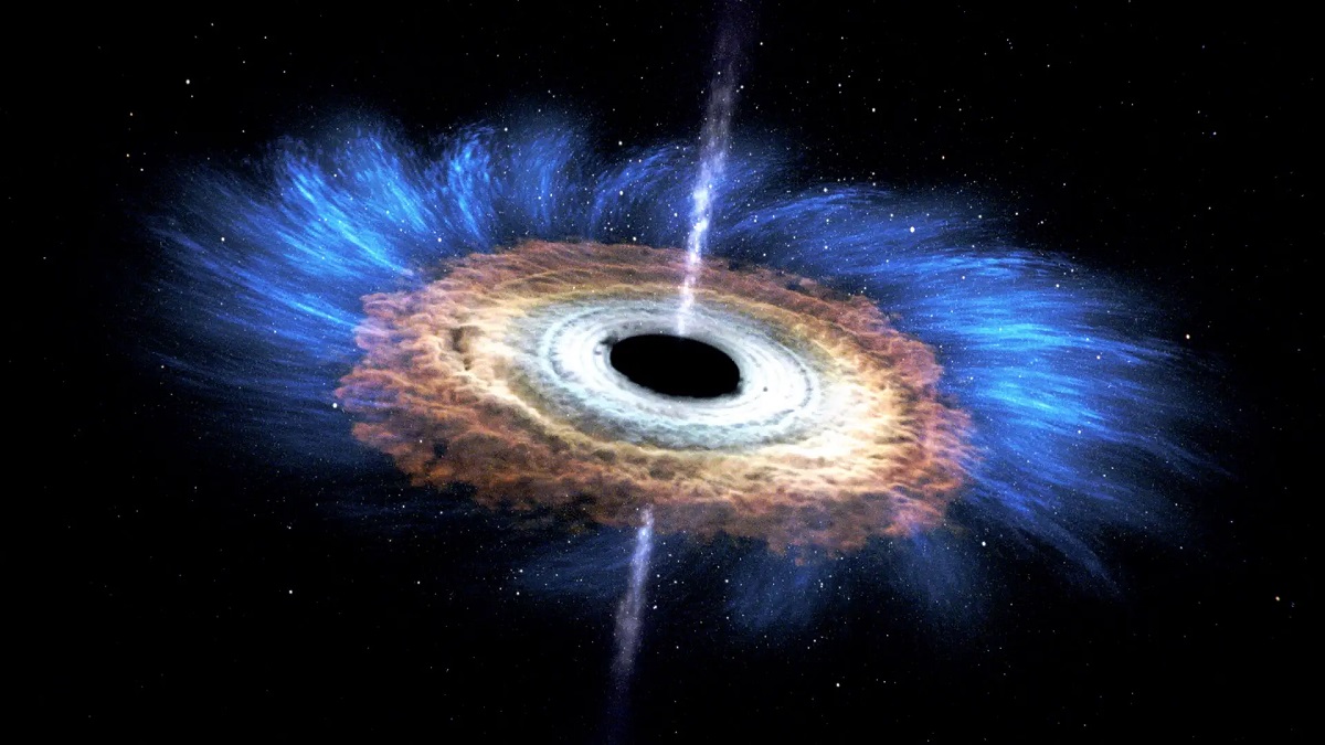 Надмасивна чорна діра поглинула зірку, що втричі масивніша за Сонце, і викинула її залишки