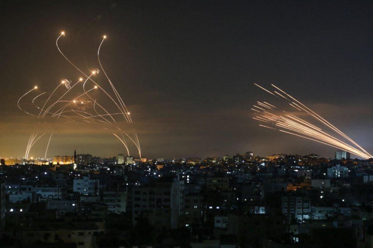 Iron Dome hat 97 % der 580 aus dem Gazastreifen abgefeuerten Raketen abgeschossen, die höchste Quote in der Geschichte des Luftabwehrsystems