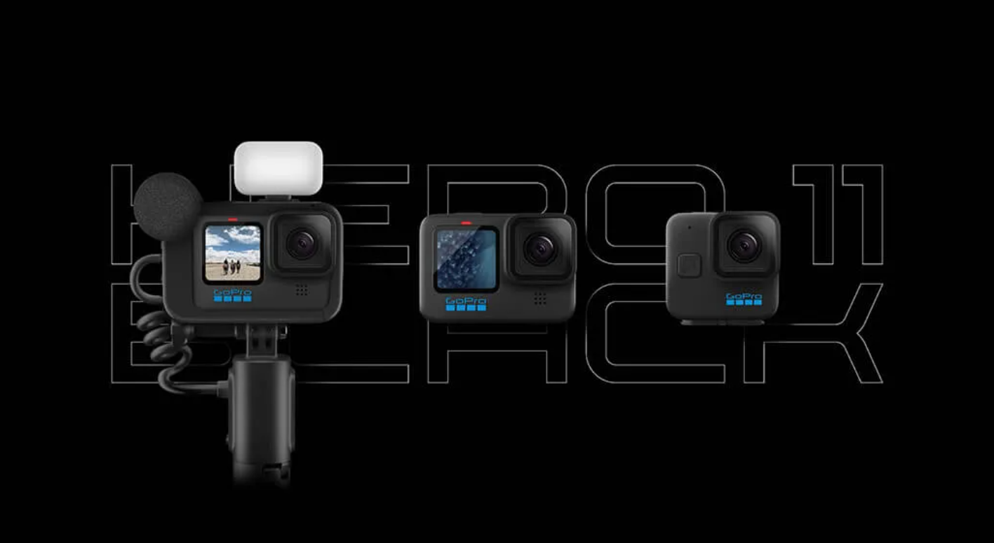 GoPro Hero11 Black - trzy kamery z sensorem 27MP i 5.3K w cenie od 400 dolarów