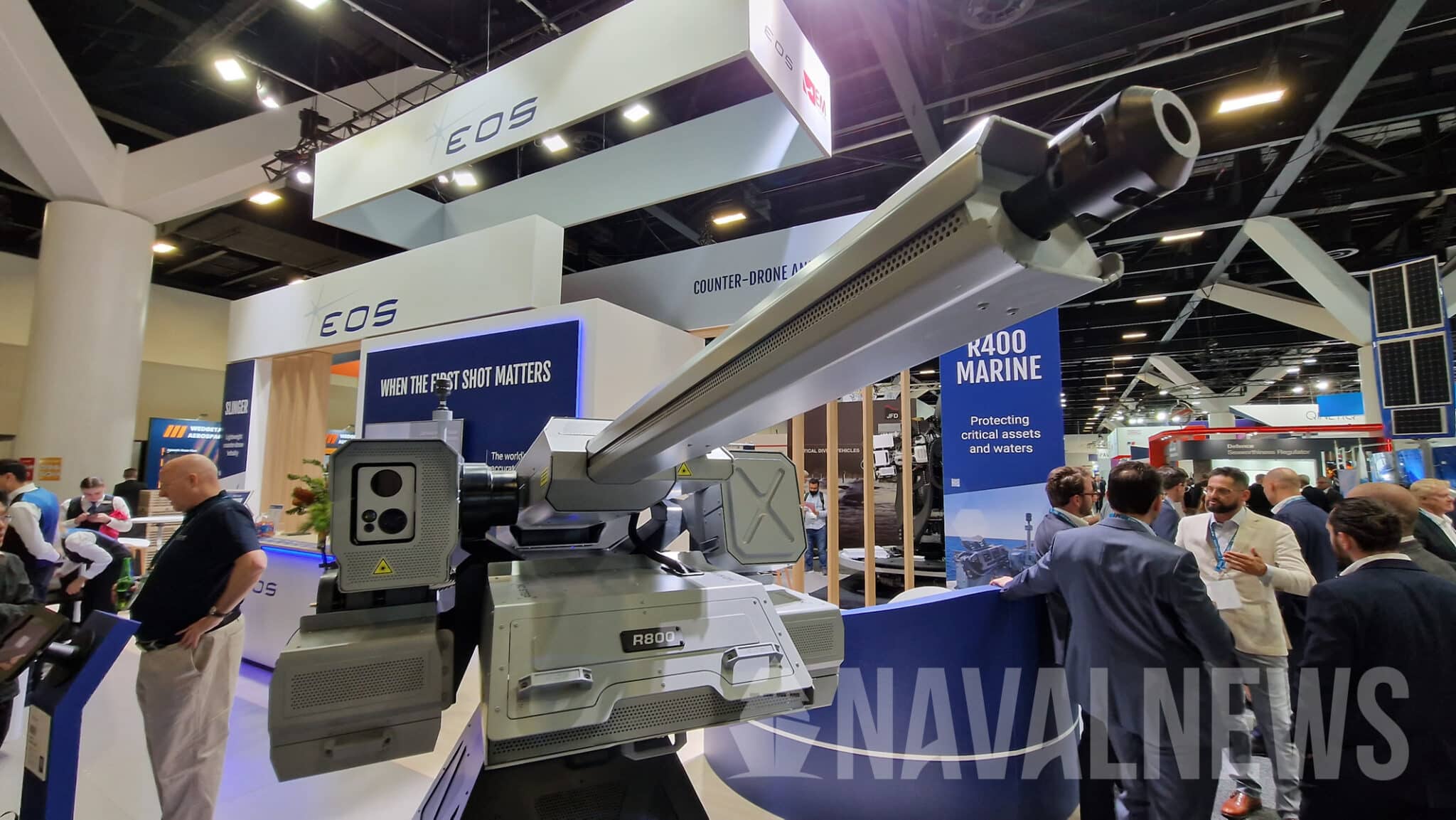 Dazzler - stridsmodul med 500 W laservåpen, automatkanon og maskingevær for å bekjempe droner