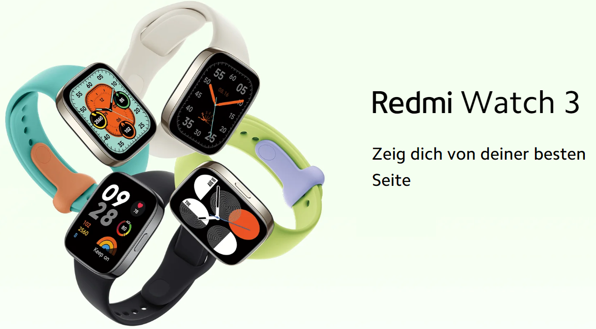 Xiaomi launches Redmi Watch 3 smartwatch with GPS in Europe for €120