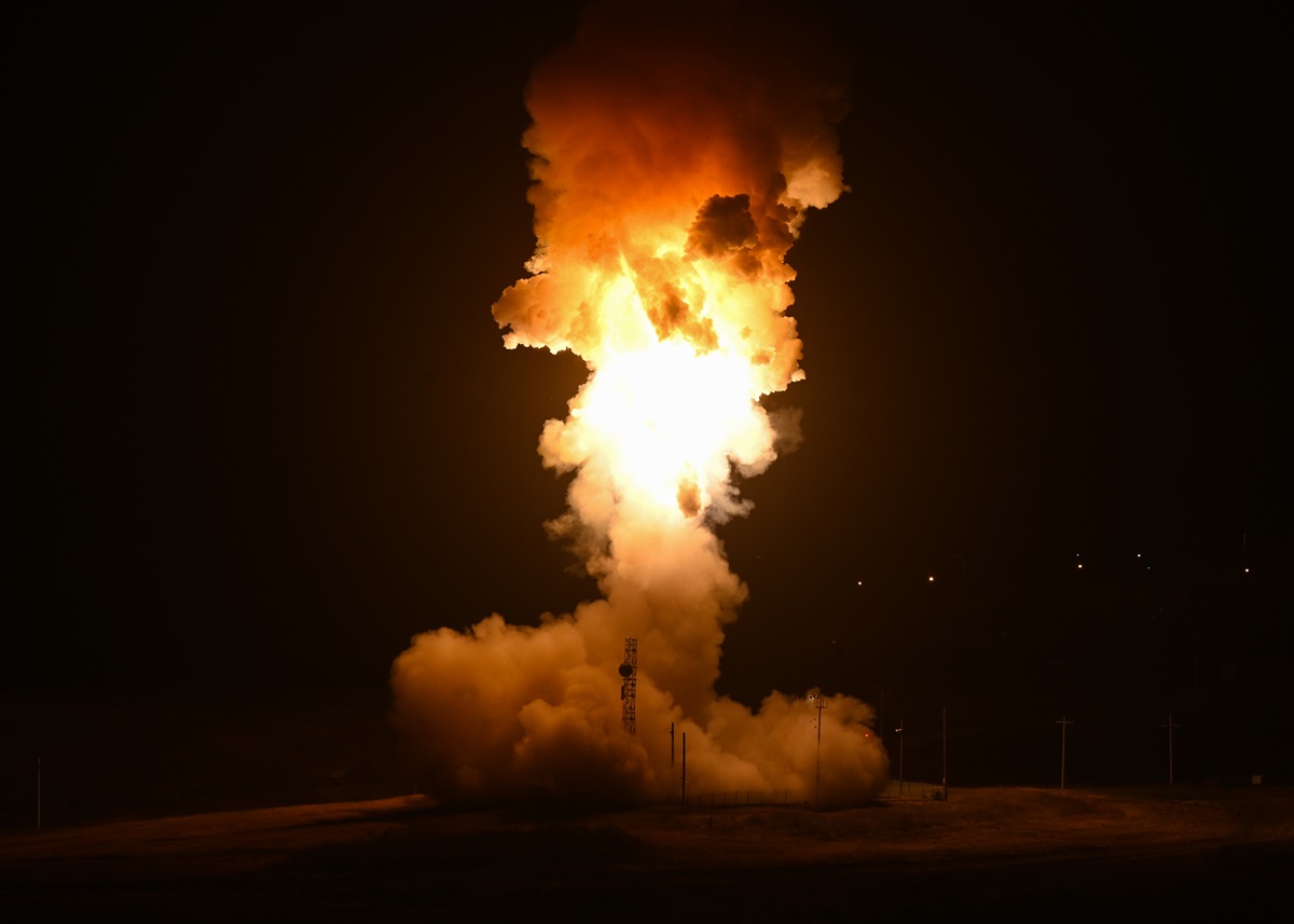 De Amerikaanse luchtmacht vernietigde een Minuteman III intercontinentale ballistische raket door een anomalie tijdens de laatste test in 2023.
