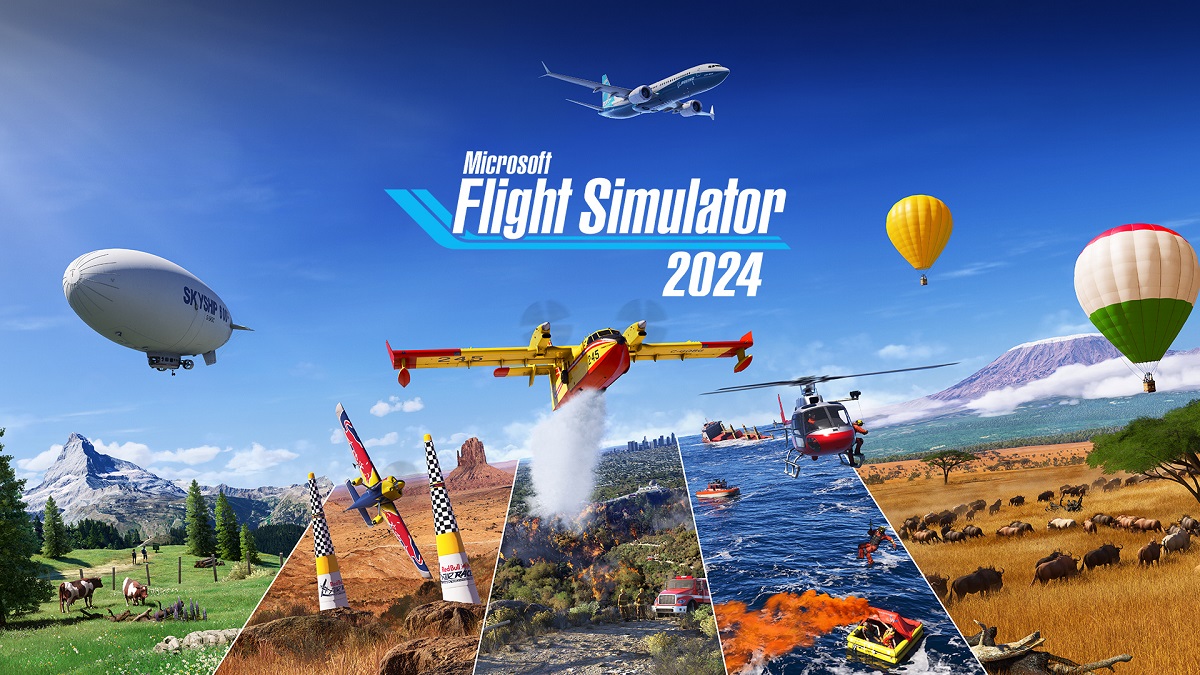 Погляд у небо: представлено офіційний арт Microsoft Flight Simulator 2024