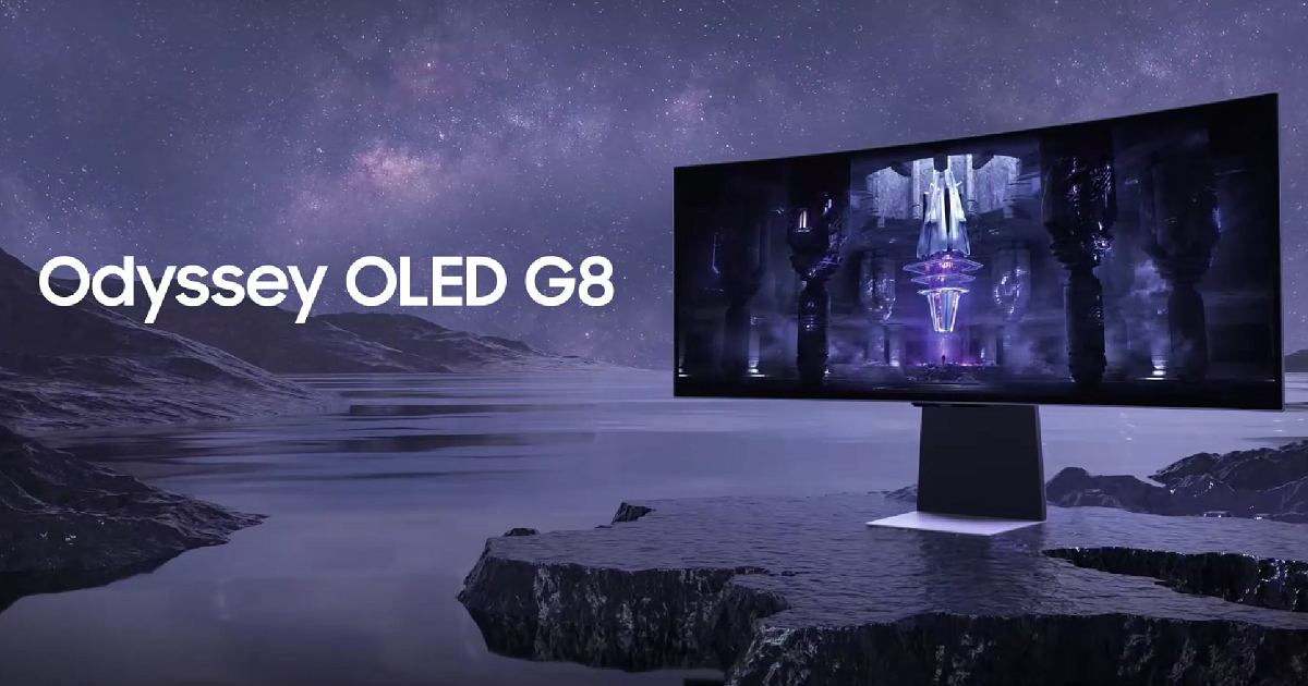 Samsung открыла приём предзаказов на изогнутый монитор Odyssey OLED G8 с частотой обновления 175 Гц по цене 1299