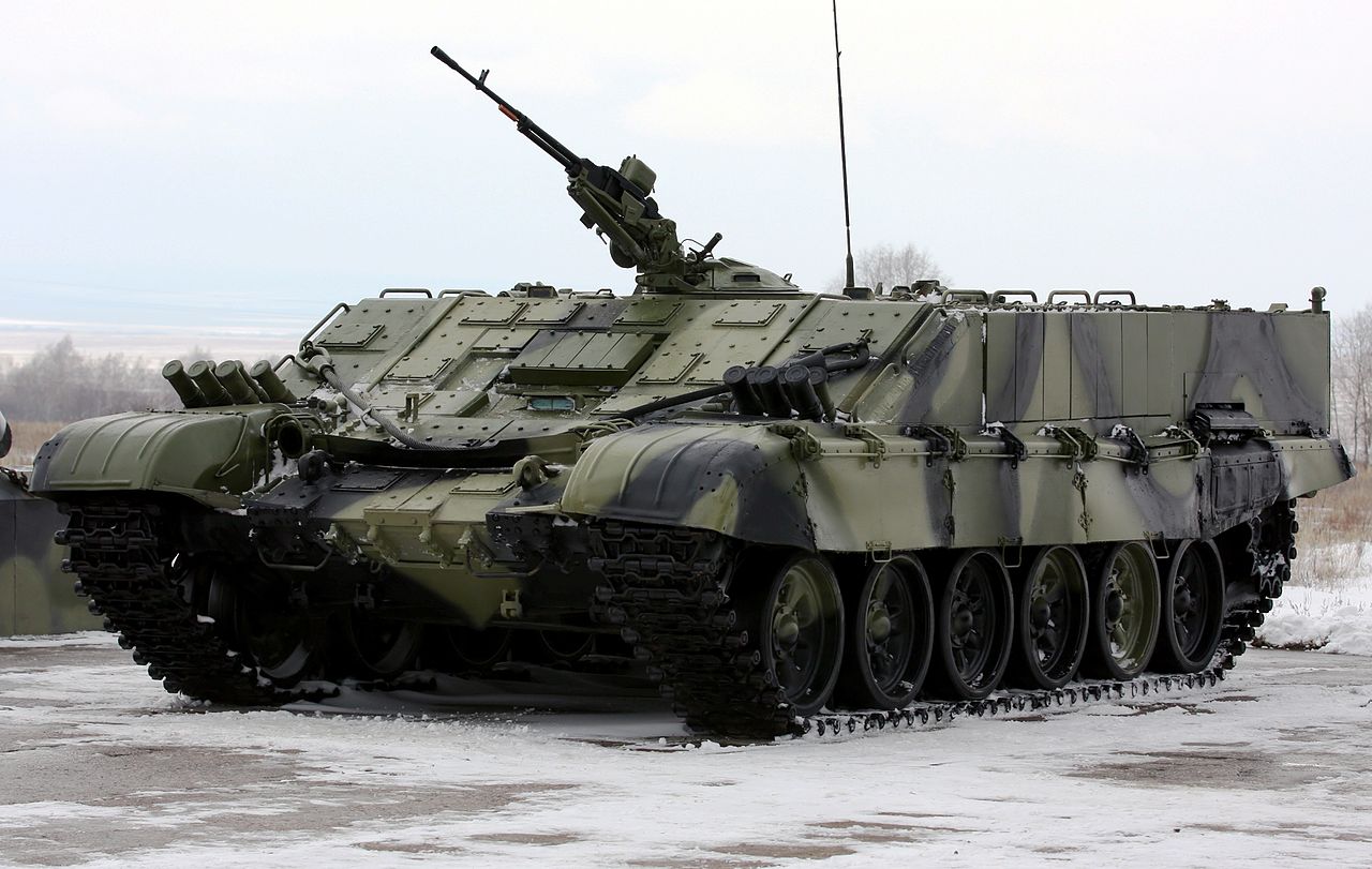 The Armed Forces of Ukraine destroyed an extremely rare BMO-T heavy flamethrower fighting vehicle