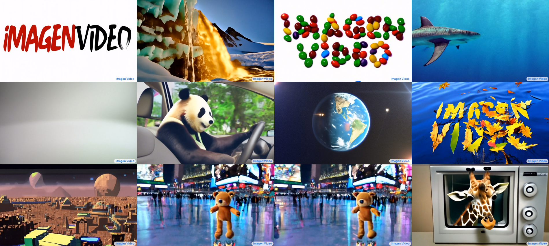 Google ha desarrollado la red neuronal Imagen Video, que crea vídeos a partir de descripciones de texto