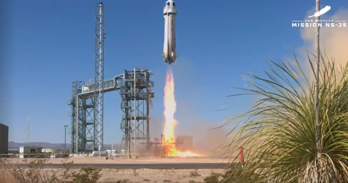 Blue Origin has sent tourists into space after a two-year break: Seventh successful crew flight