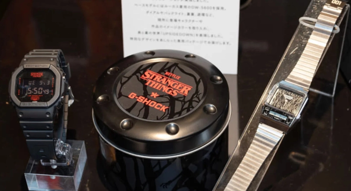 Casio представляє: Годинники у стилі Stranger Things