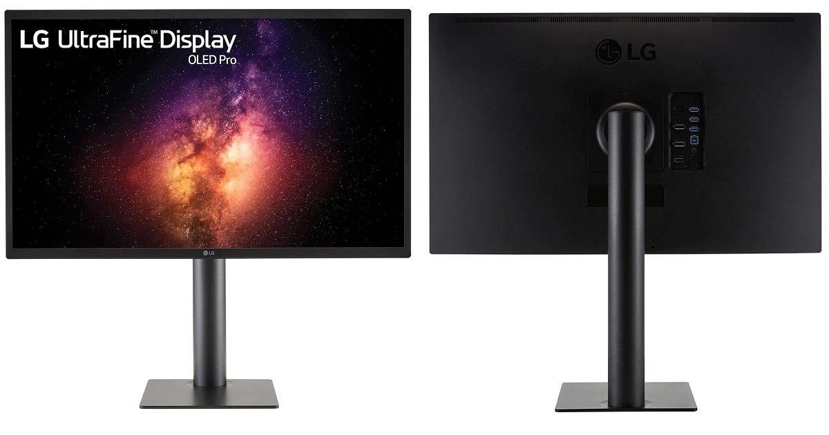 LG ha presentato un monitor OLED 4K da 2000 dollari della serie Ultrafine
