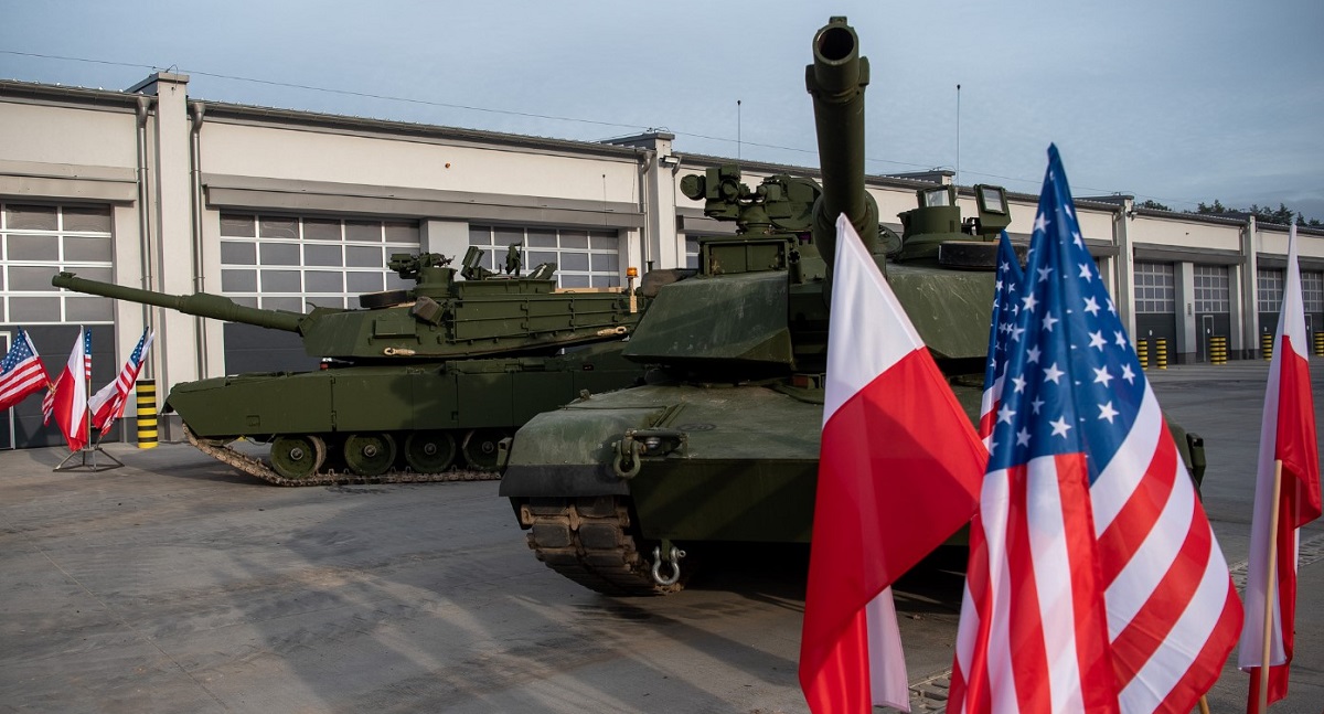 США отправили в Польшу первую партию танков M1A1 Abrams по контракту на $1,4 млрд
