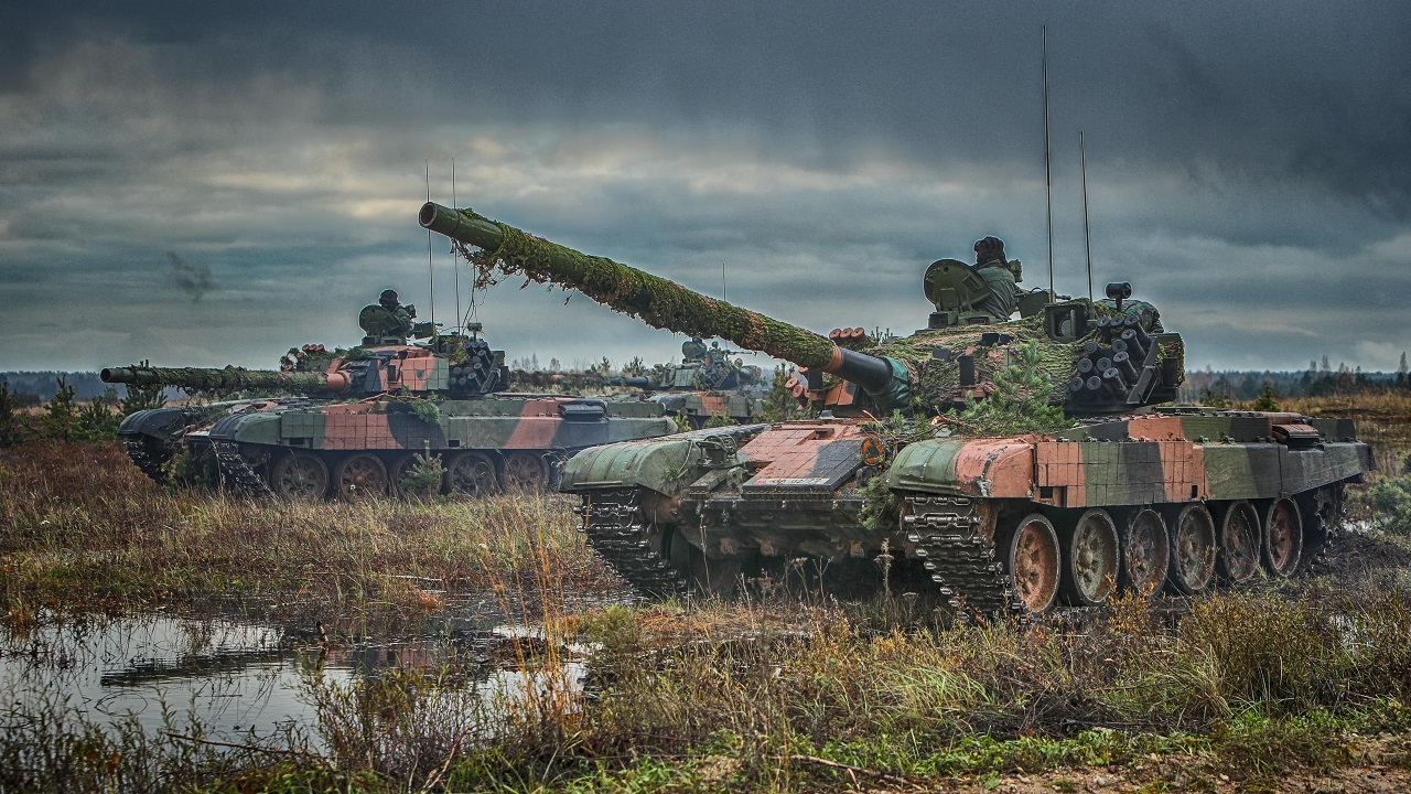 Ucrania recibe los tanques polacos PT-91 Twardy