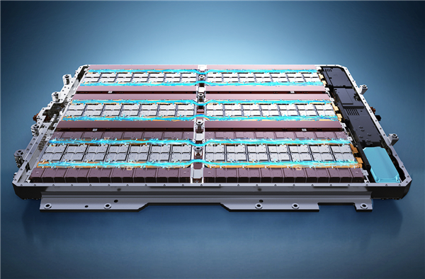 Схема вертикального расположения ячеек аккумулятора Huawei