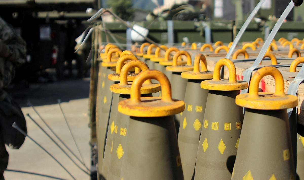Ukraine has already received US cluster munitions for 155mm artillery, but has never used them yet