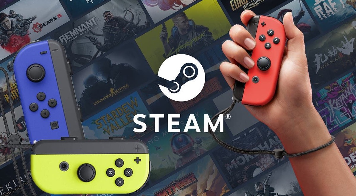 Steam ha añadido soporte para los mandos Joy-Con de Nintendo Switch