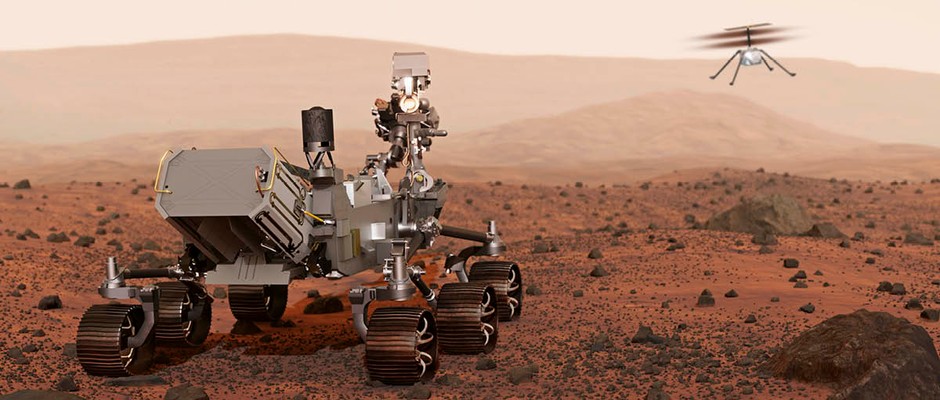 Ingenuity hat seine 51. Mission zum Mars abgeschlossen und den Perseverance-Rover fotografiert