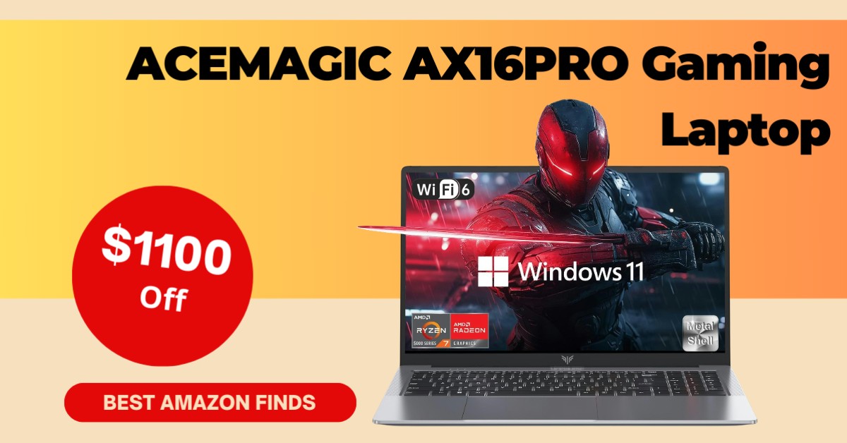 ACEMAGIC AX16PRO Gaming Laptop - Limited $1100 Discount!