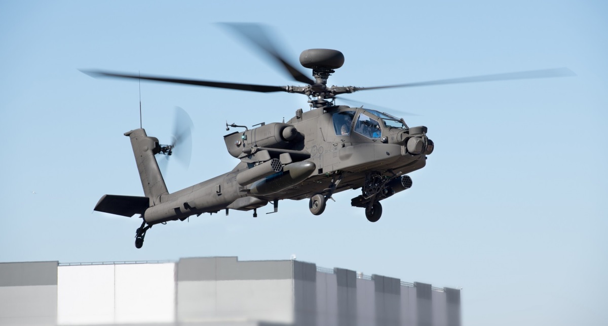Модернізований ударний вертоліт AH-64E Apache V6.5 здійснив перший політ