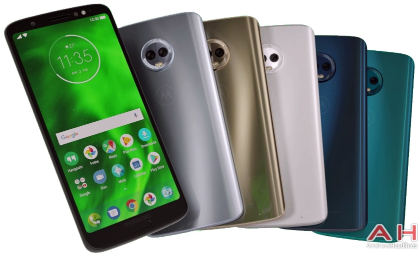 Moto G6 Plus will receive 5 color options