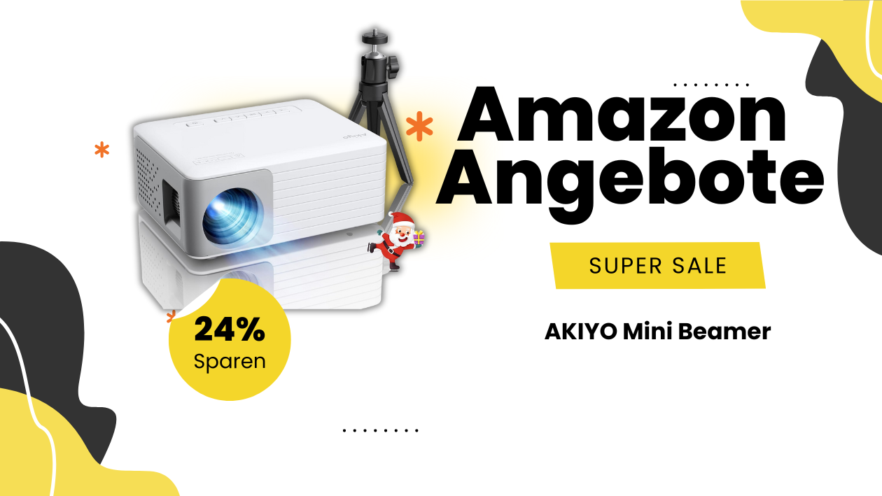 Neuer AKIYO Mini Beamer: Sonderangebote im Überblick