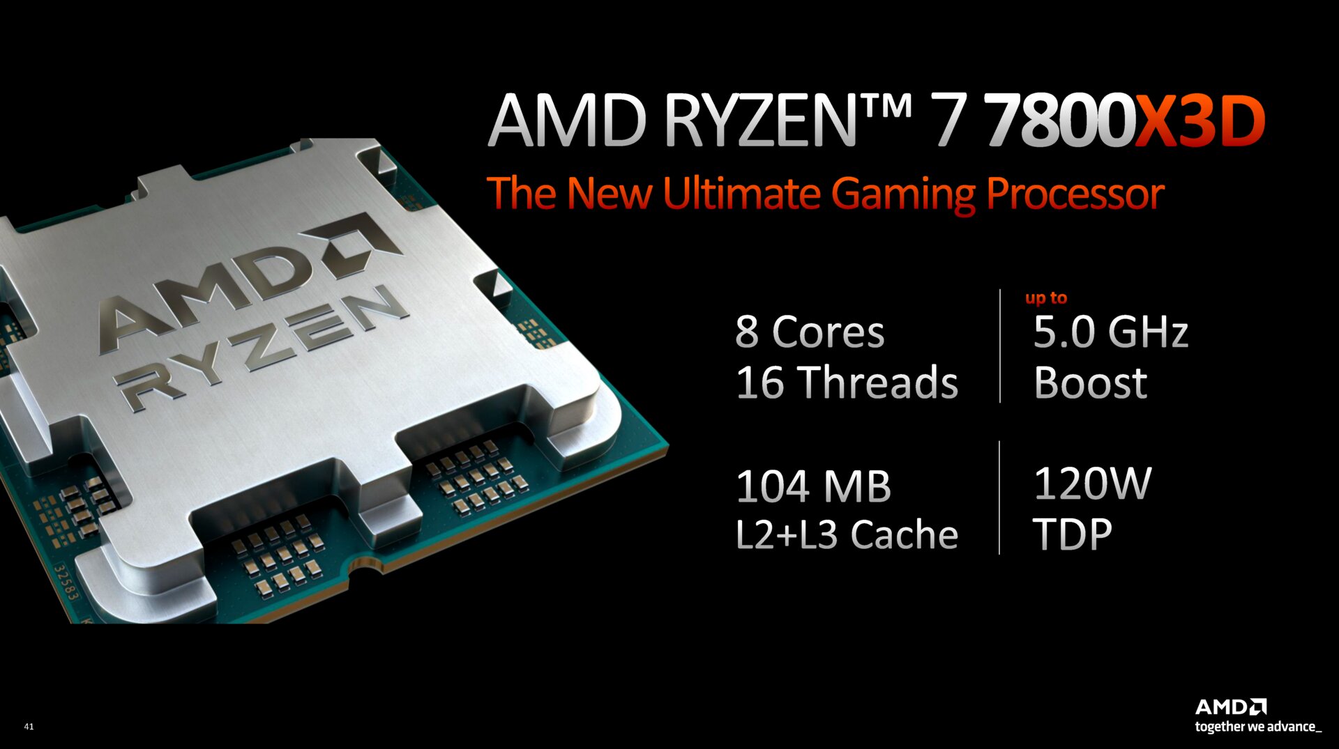 AMD ha presentato i processori top di gamma Ryzen 7000X3D con memoria 3D V-Cache e le versioni Ryzen 7000 a partire da 229 dollari.