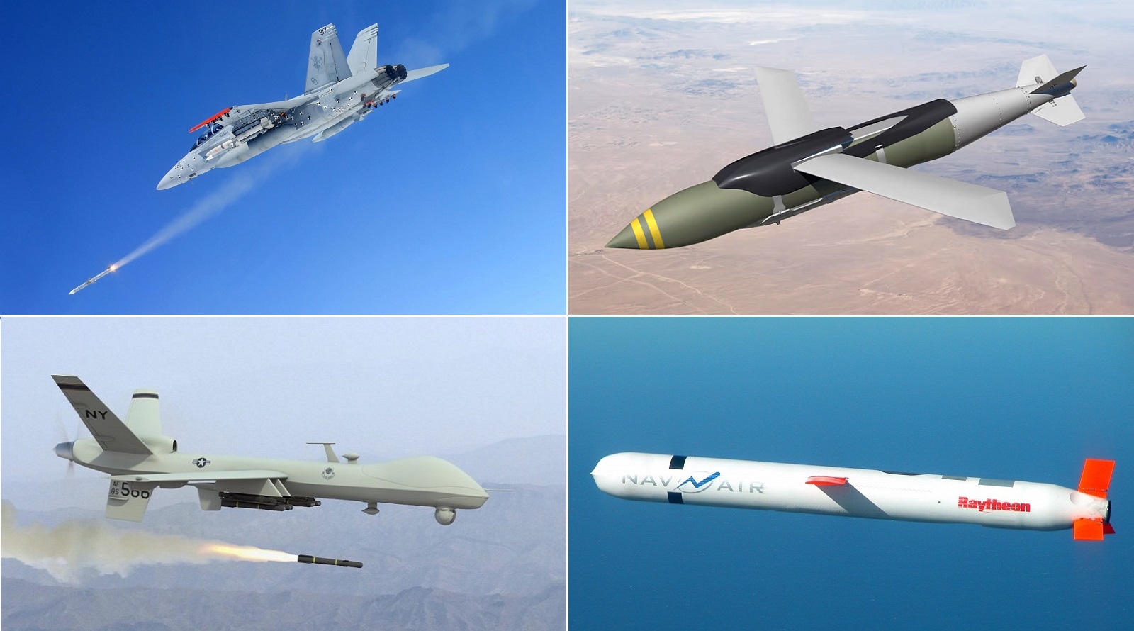 Tomahawk, AGM-158B JASSM-ER, AIM-120 AMRAAM, GMLRS, JDAM y Hellfire - El Pentágono pide miles de millones de dólares para comprar misiles