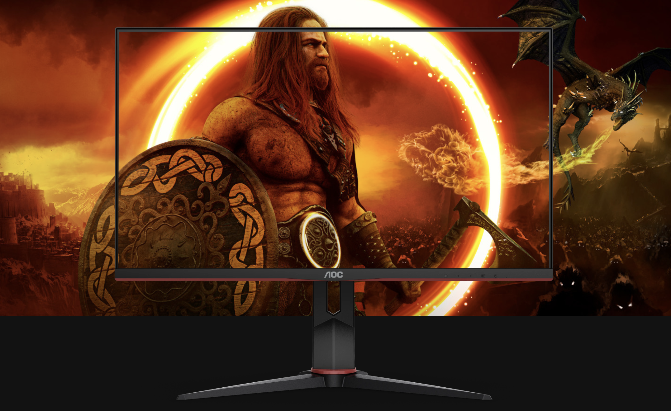 AOC przedstawia monitor do gier U28G2XU2 z 28-calowym wyświetlaczem 4K i obsługą 144 Hz