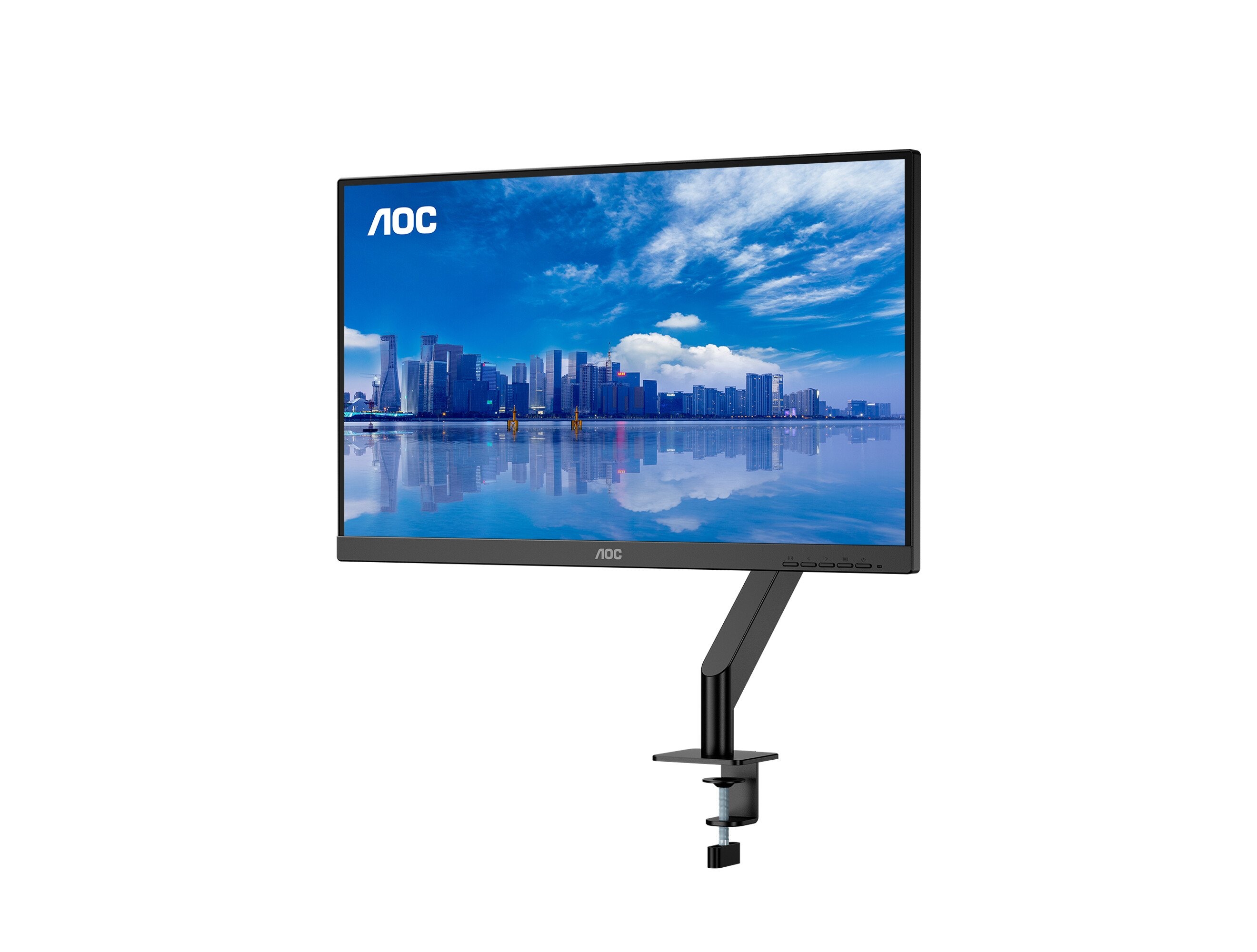 AOC U27P3UB: 4K IPS-monitor met ergonomische voet