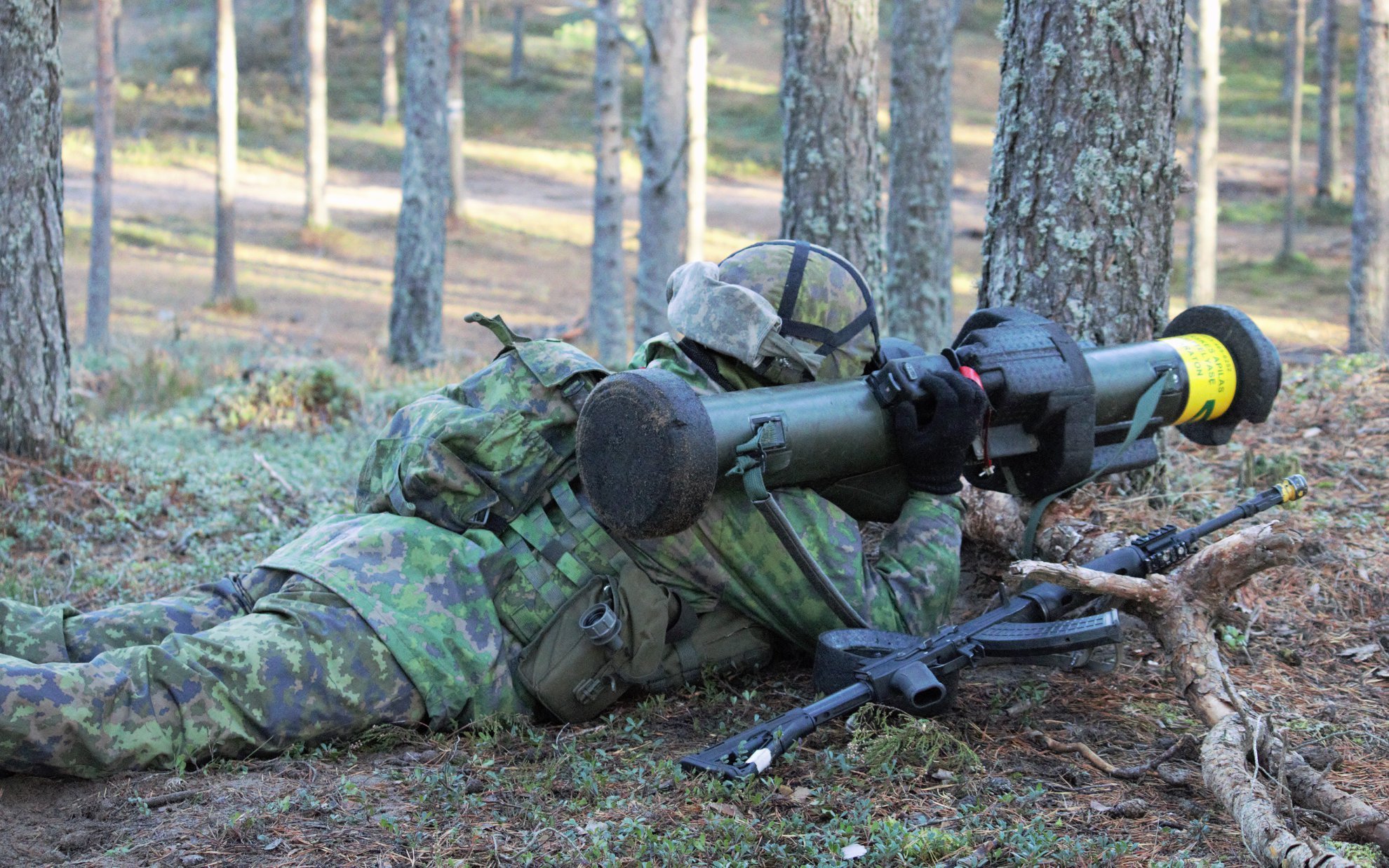AFU uses French APILAS disposable grenade launchers with a range of up to 500 metres
