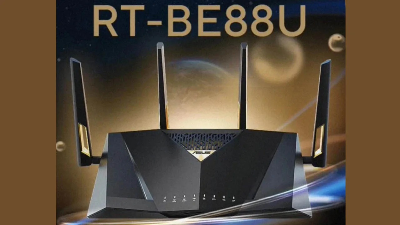 ASUS anuncia el lanzamiento del router RT-BE88U de doble banda con WiFi 7 y funciones de IA