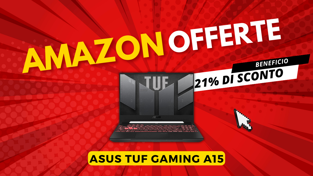 ASUS TUF Gaming A15 Notebook Gaming – Ora Con Un Incredibile Sconto di 250€!