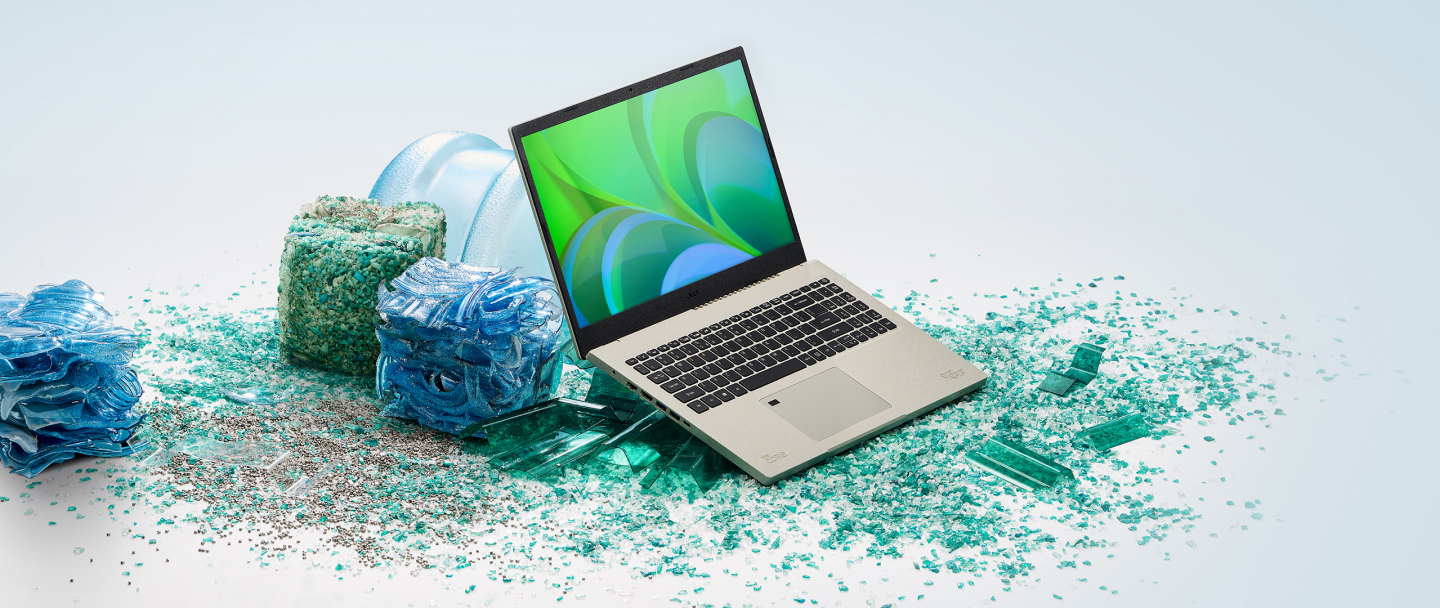 В Україні стартував продаж Acer Aspire Vero — першого «зеленого» ноутбука з переробленого пластику. Ціна питання - від 24 тис грн