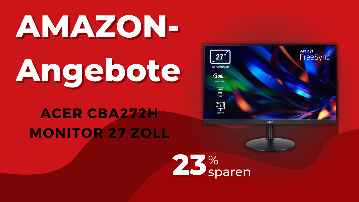 Sichern Sie sich jetzt Ihren Acer CBA272H: Top Rabatte auf Teaser-Banner!