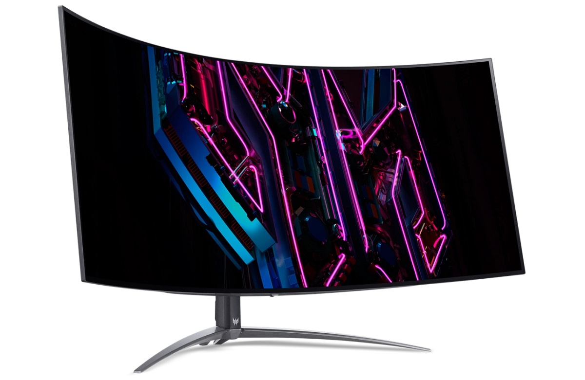 El monitor gaming curvo 3.4K Acer Predator X45 con frecuencia de imagen de 240 Hz sale a la venta ocho meses después de su anuncio a un precio rebajado