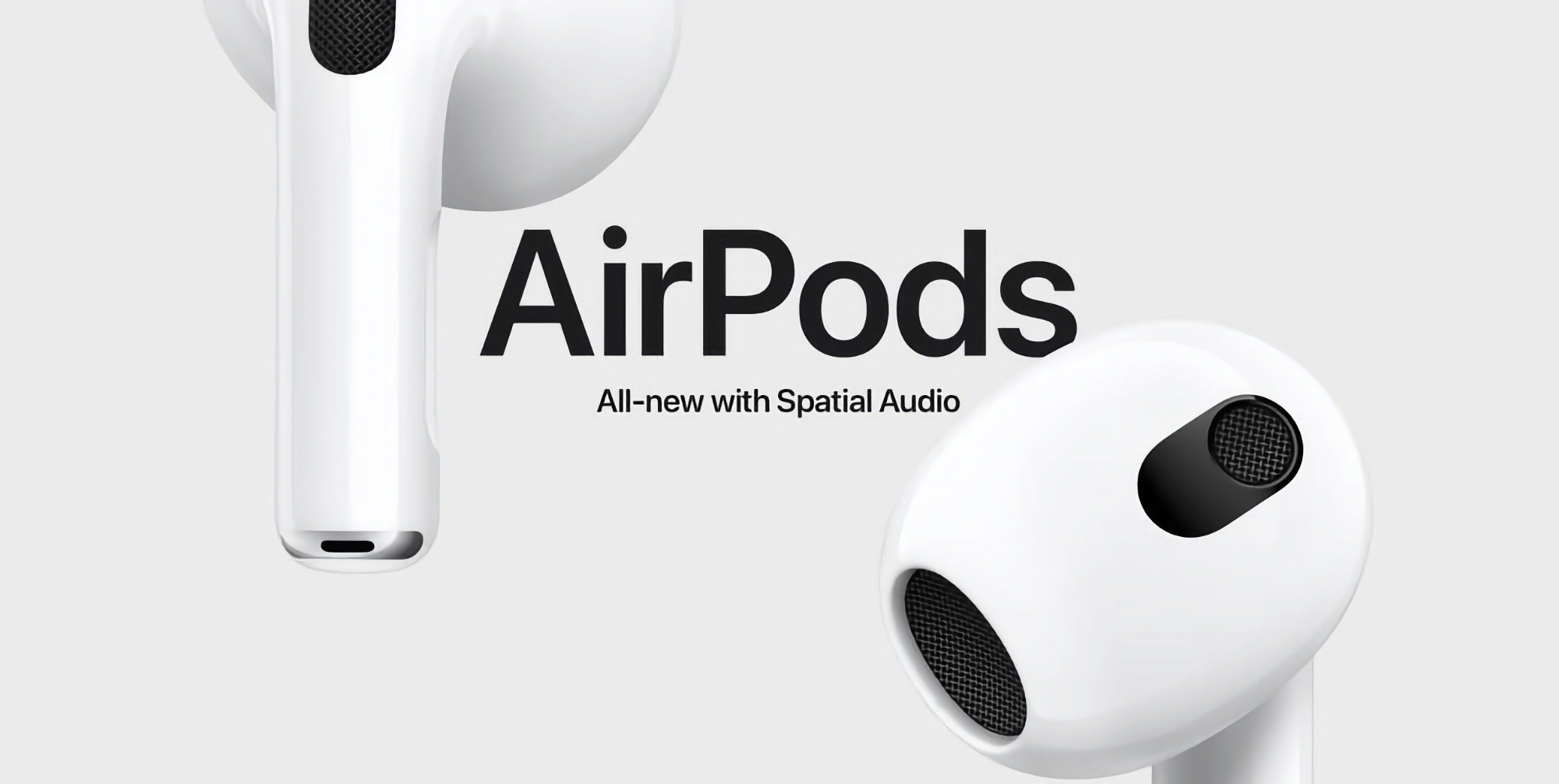 AirPods 3 with Dolby Atmos, Spatial Audio and up to 30 hours of battery life, available at Amazon for $20 off