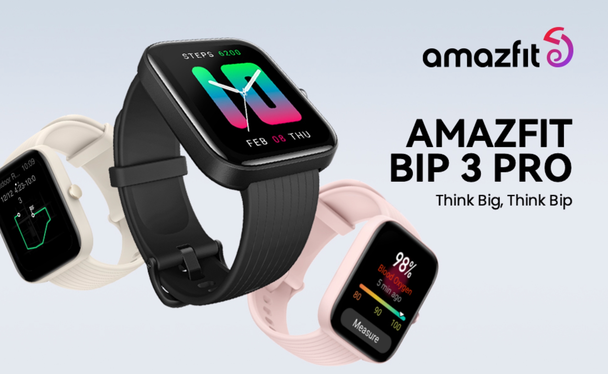 Amazfit Bip 3 Pro with four navigation systems, Alexa support, and up to 14  days of battery life is on sale on  with a $15 discount