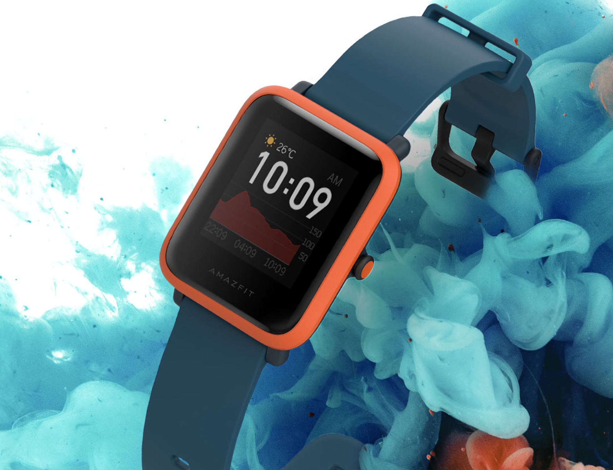 Amazfit Bip S smartwatch con protección IP68 y hasta 40 días de duración de la batería disponible por 45 dólares en oferta en AliExpress 11.11