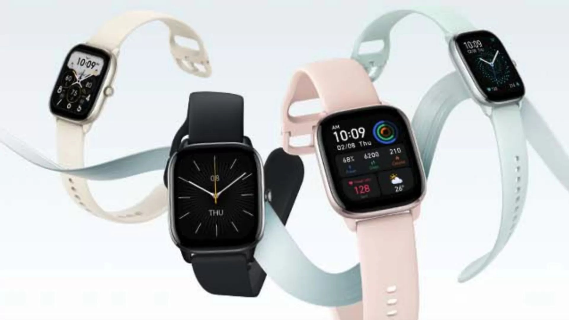 Amazfit lance la smartwatch GTS 4 Mini avec moniteur de fréquence cardiaque, GPS et résistance à l'eau