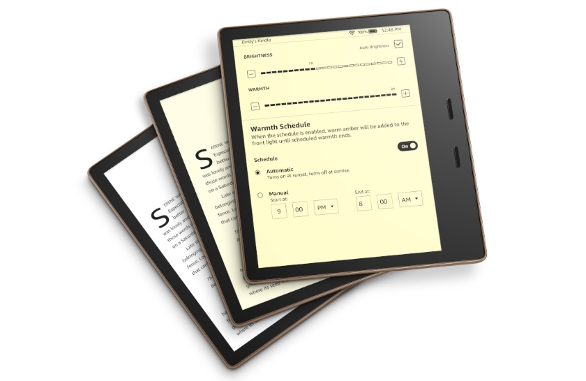 Amazon презентував оновлену електронну книгу Kindle Oasis із регулюванням кольорового відтінку дисплея