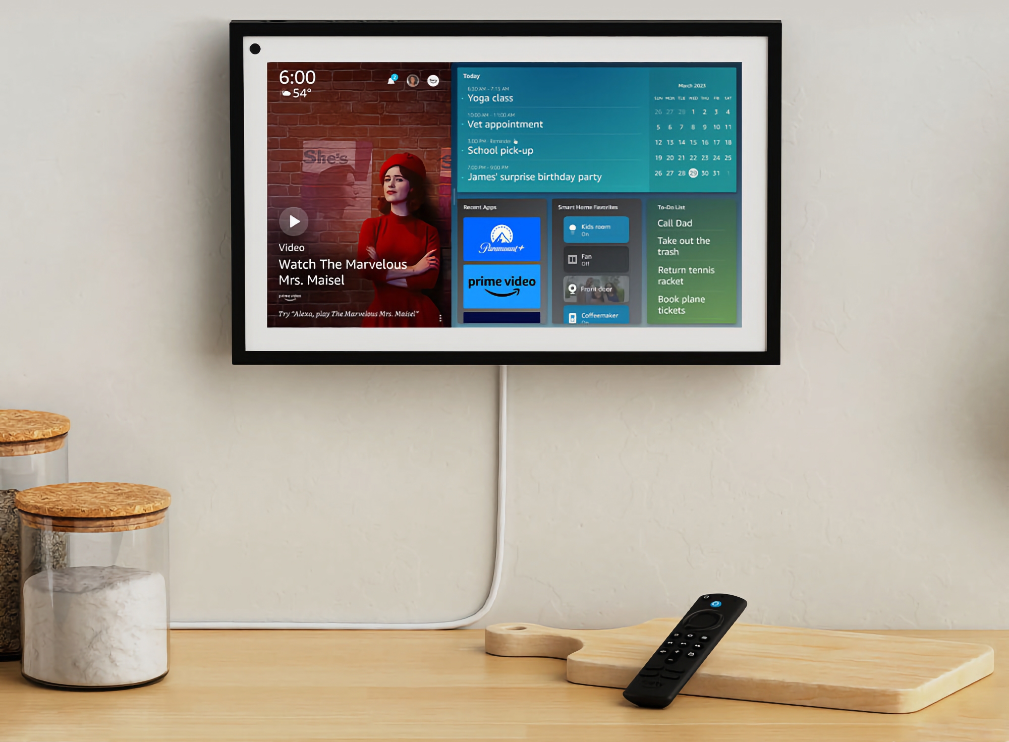 Echo Show con pantalla de 15 pulgadas, webcam y compatibilidad con  Alexa se vende por 184 € (95 € de descuento)