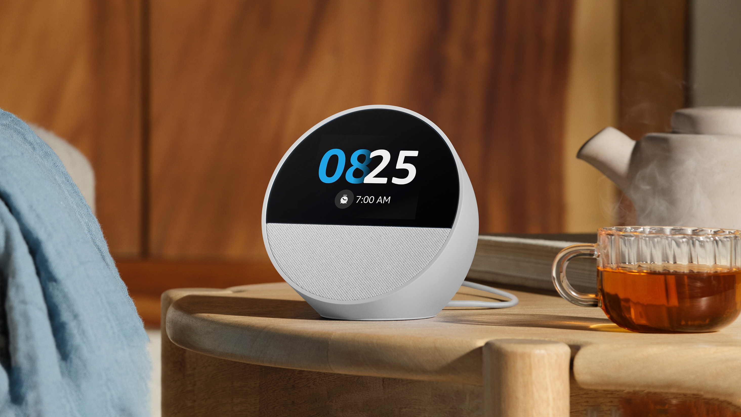 Amazon Echo Spot (2024): a smart speaker with a 2.83-inch touchscreen display and Alexa support for $79