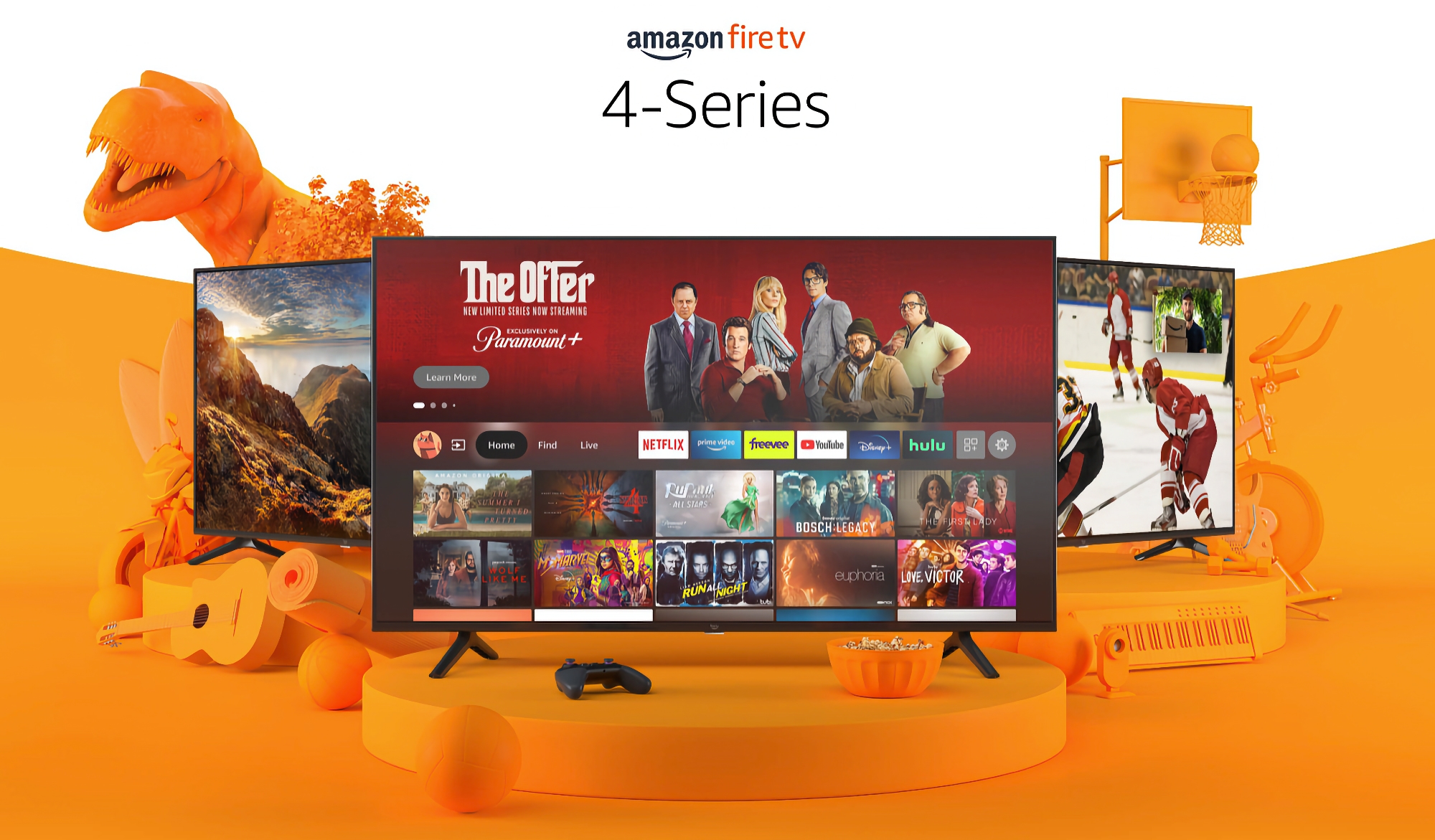 Amazon Fire TV mit 55 Zoll, 4K-Auflösung und integrierter Alexa ist zu einem ermäßigten Preis von $180 erhältlich