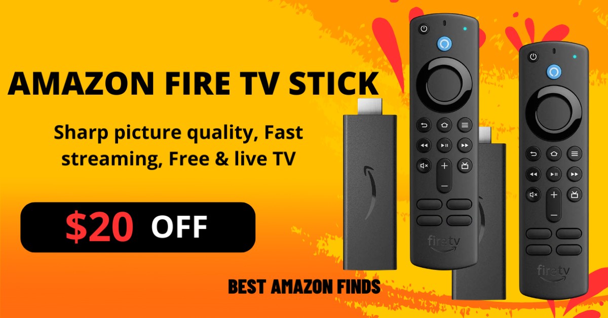 Amazon Fire TV Stick with a $20 Off - Great Chance!