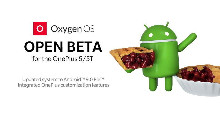 OnePlus анонсувала Android Pie Beta для смартфонів OnePlus 5 та OnePlus 5T