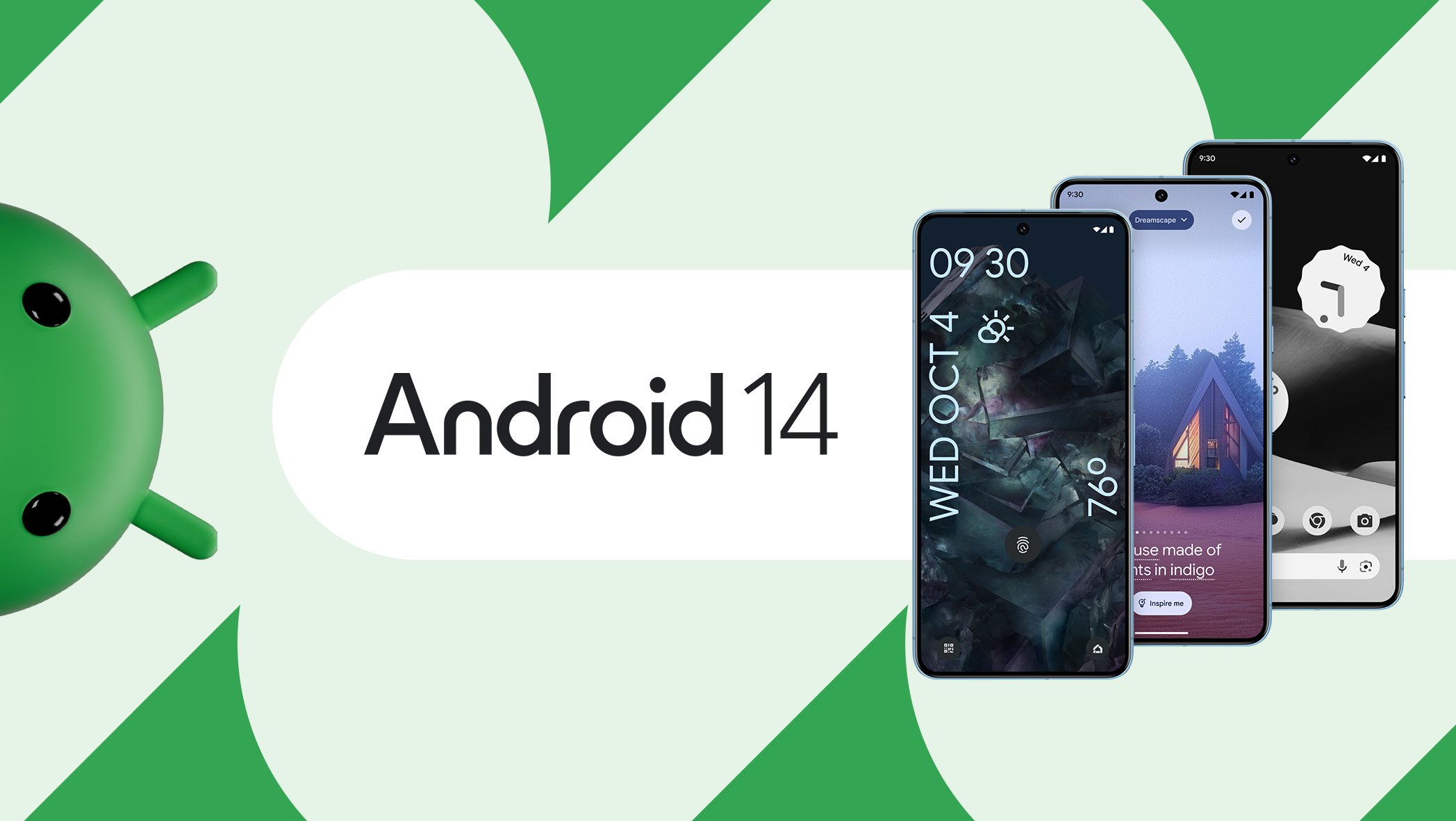 Google a annoncé la version stable d'Android 14 : quelles sont les nouveautés et quand attendre les OTA ?