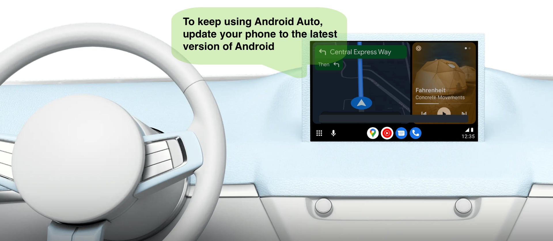 Android Auto ne fonctionnera bientôt plus sur les anciens smartphones Android