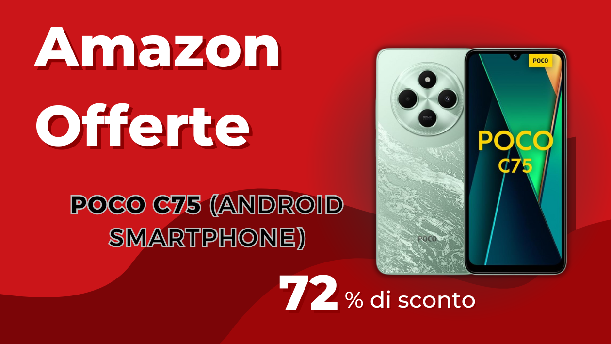 Poco C75 Smartphone – Incredibile Sconto di 359€ su Amazon!