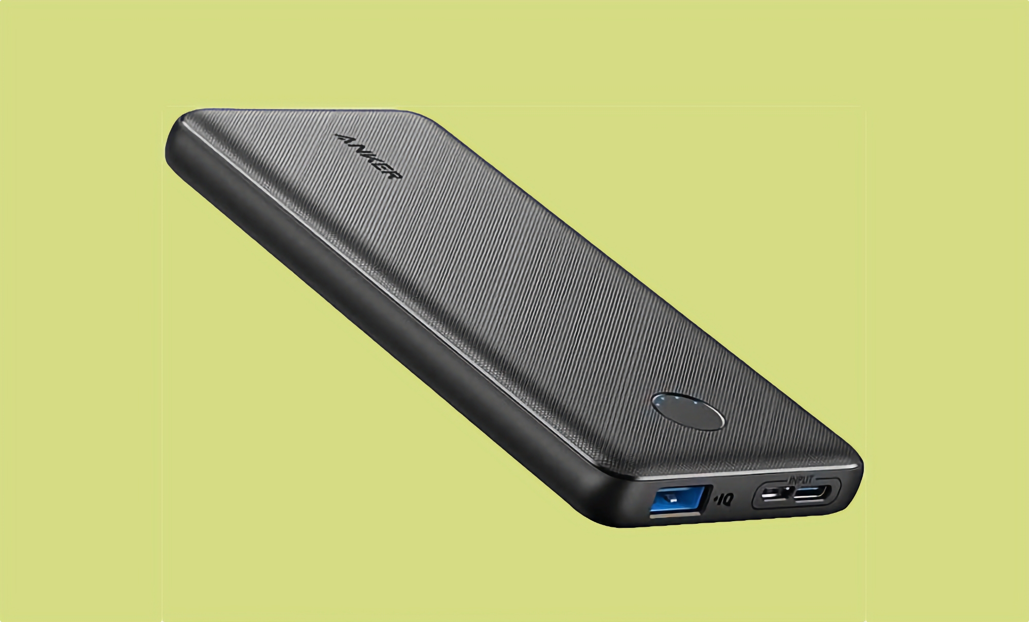 Anker 313 Power Bank on Amazon: 10,000mAh battery with three USB ports for $16